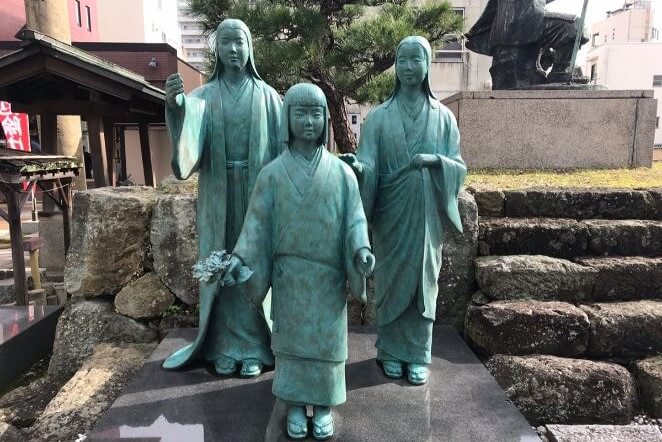 福井県の柴田神社のアクセス、住所、電話番号などの説明です。