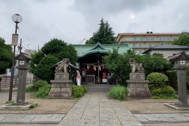 東京都にある玉姫稲荷神社のアクセス、住所、電話番号などの説明です。