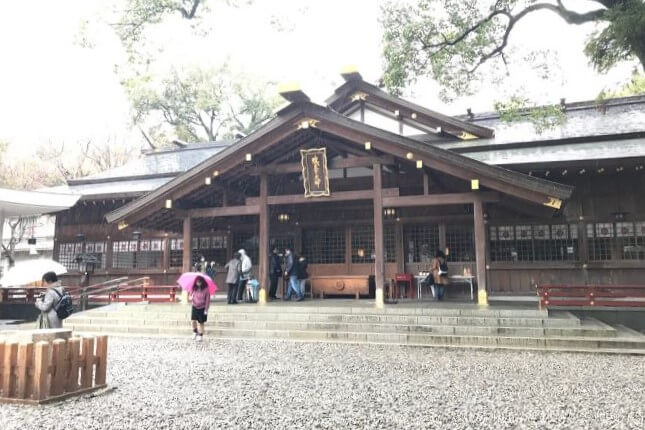 三重県にある猿田彦神社のアクセス、住所、電話番号などの説明です。